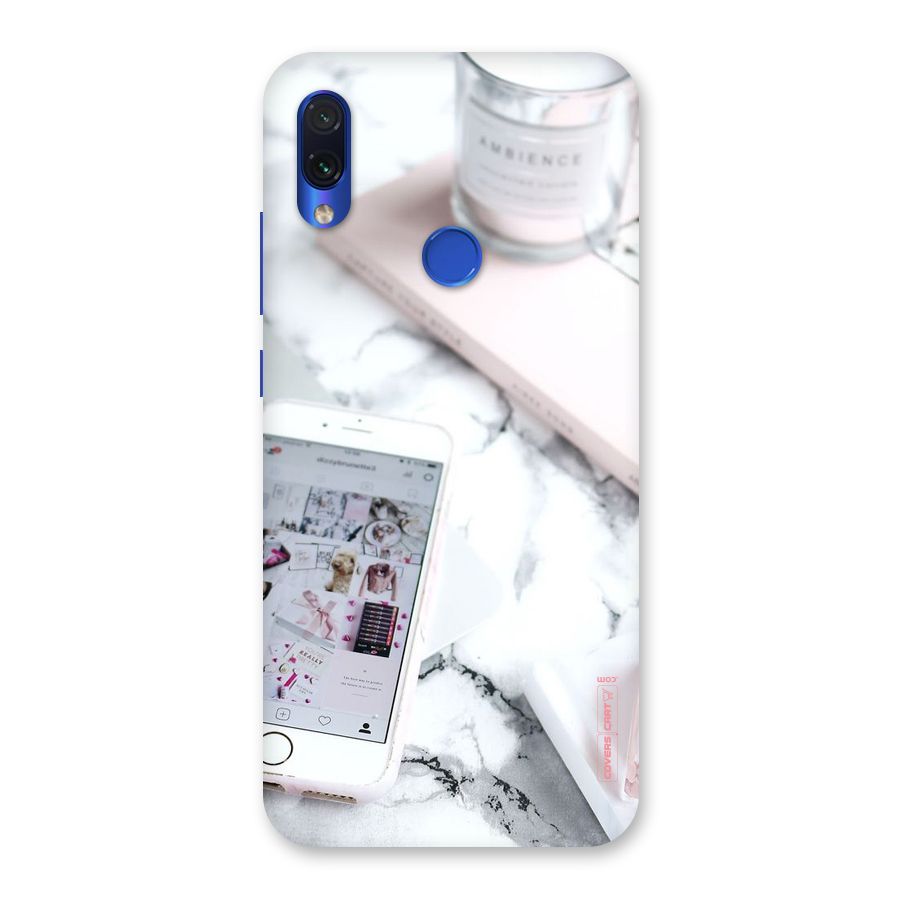 Make Up And Phone Back Case for Redmi Note 7