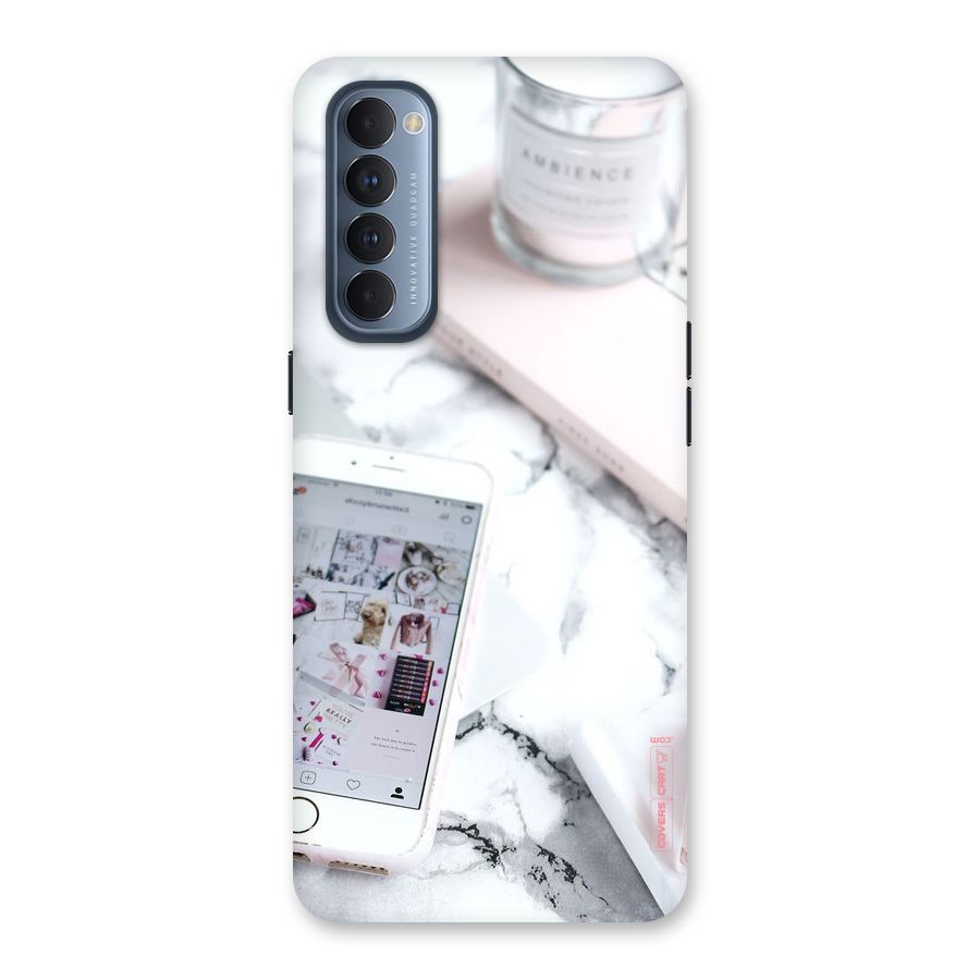 Make Up And Phone Back Case for Reno4 Pro