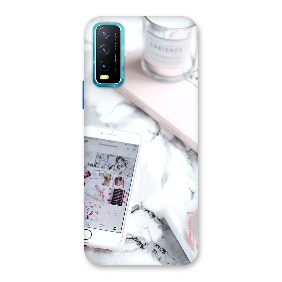 Make Up And Phone Back Case for Vivo Y20G
