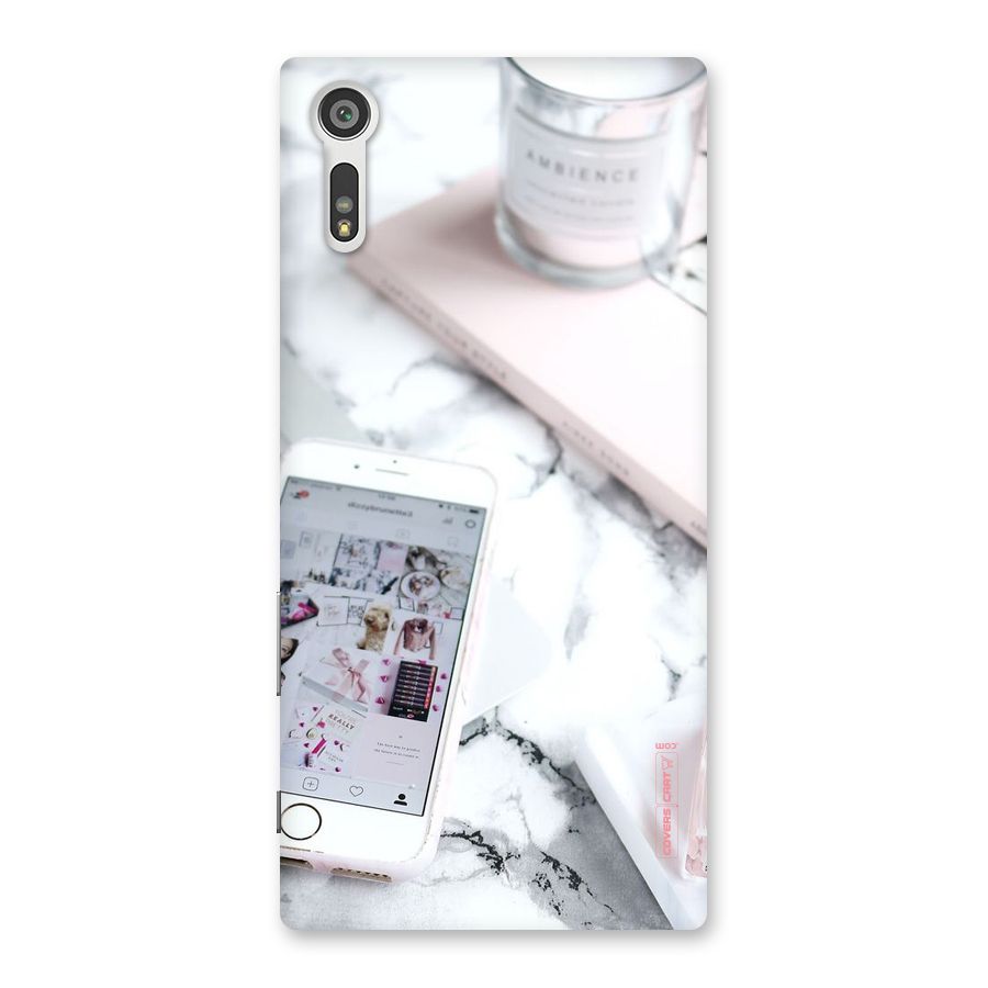 Make Up And Phone Back Case for Xperia XZ