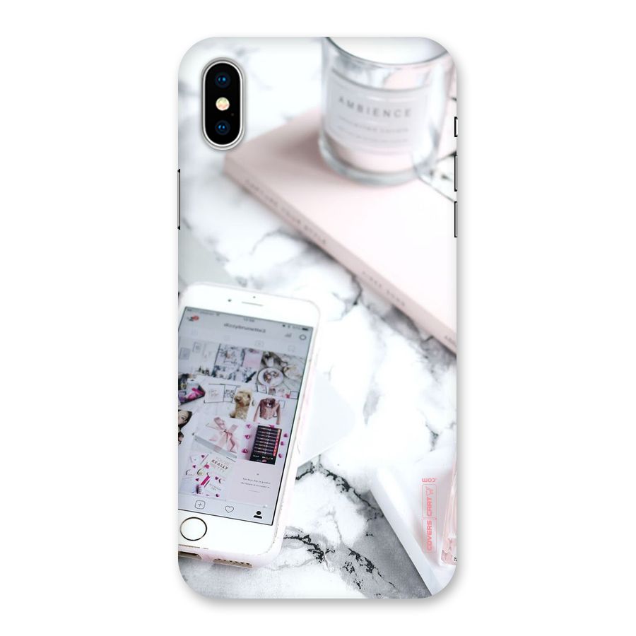 Make Up And Phone Back Case for iPhone XS