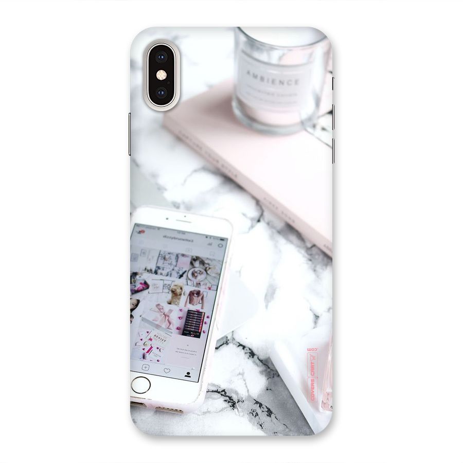 Make Up And Phone Back Case for iPhone XS Max
