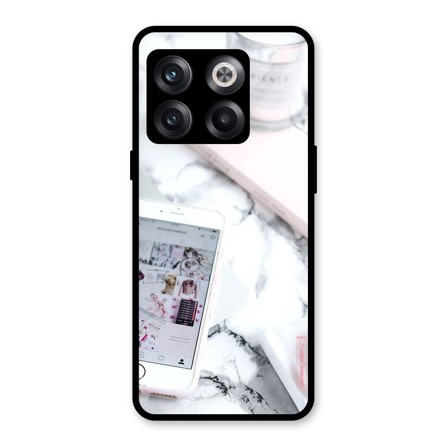 Make Up And Phone Glass Back Case for OnePlus 10T