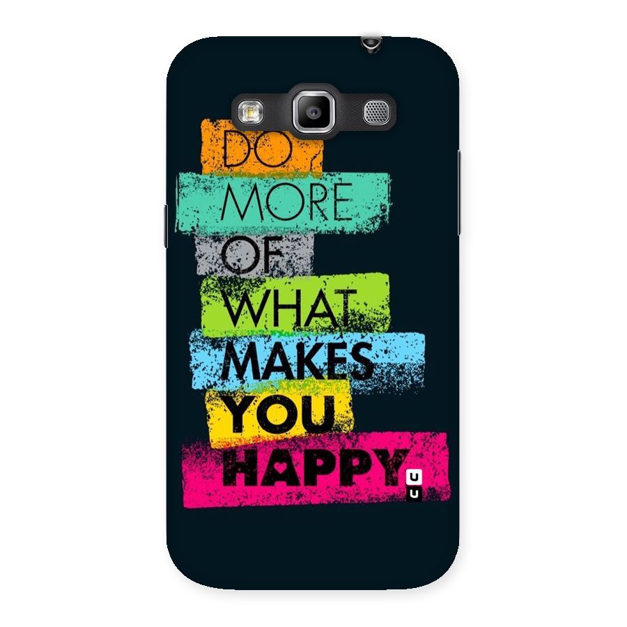Makes You Happy Back Case for Galaxy Grand Quattro