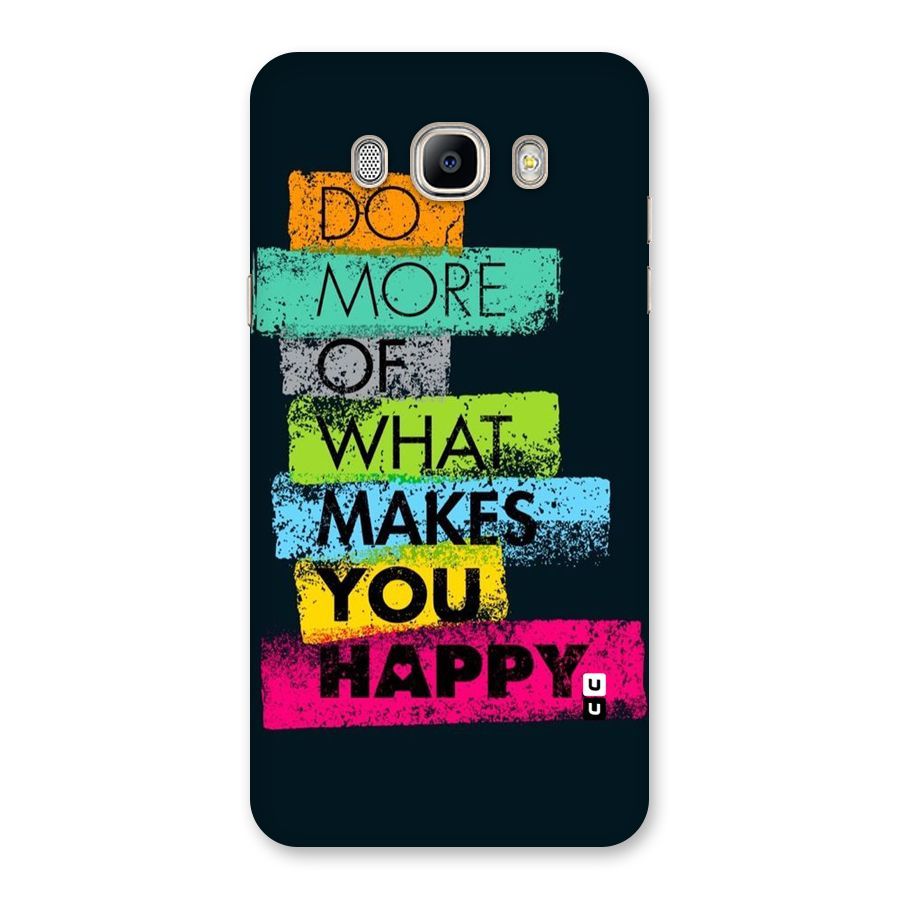 Makes You Happy Back Case for Galaxy On8