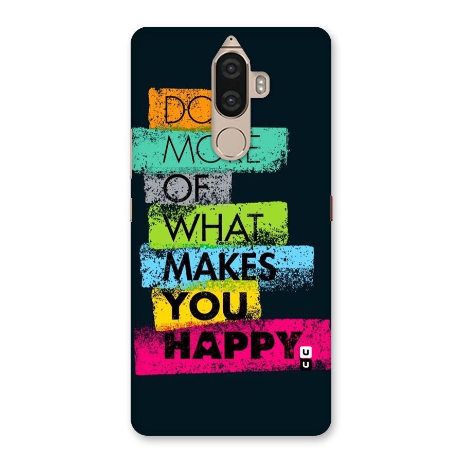 Makes You Happy Back Case for Lenovo K8 Note