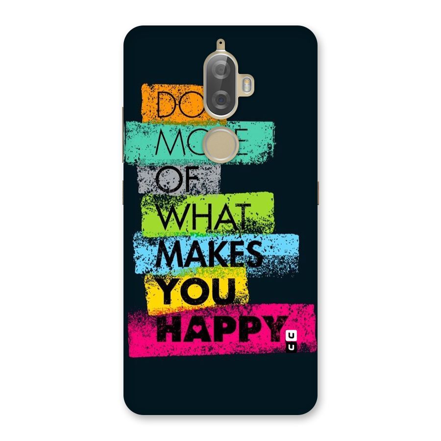 Makes You Happy Back Case for Lenovo K8 Plus
