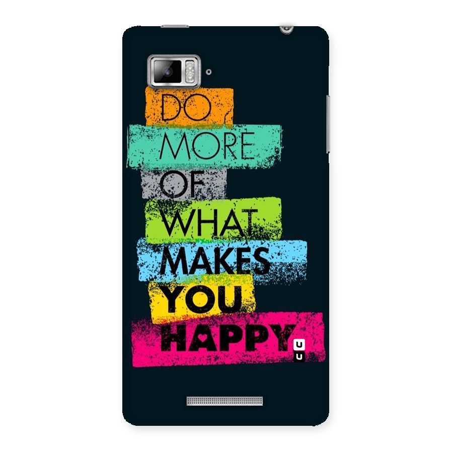 Makes You Happy Back Case for Lenovo Vibe Z K910