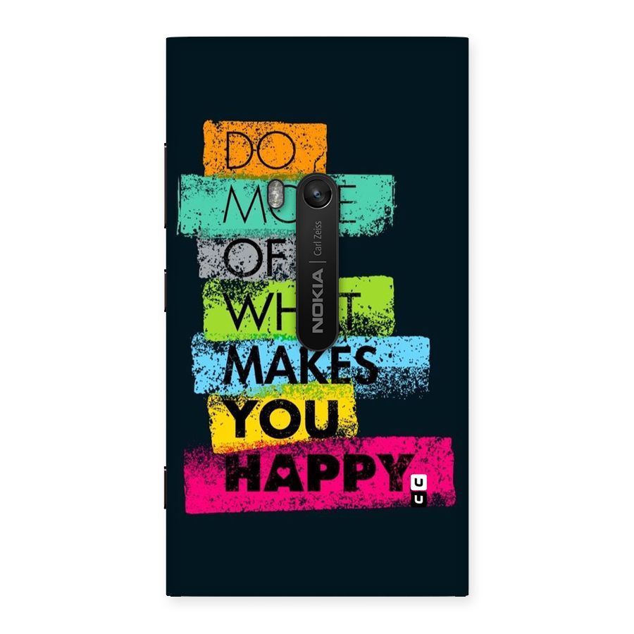 Makes You Happy Back Case for Lumia 920