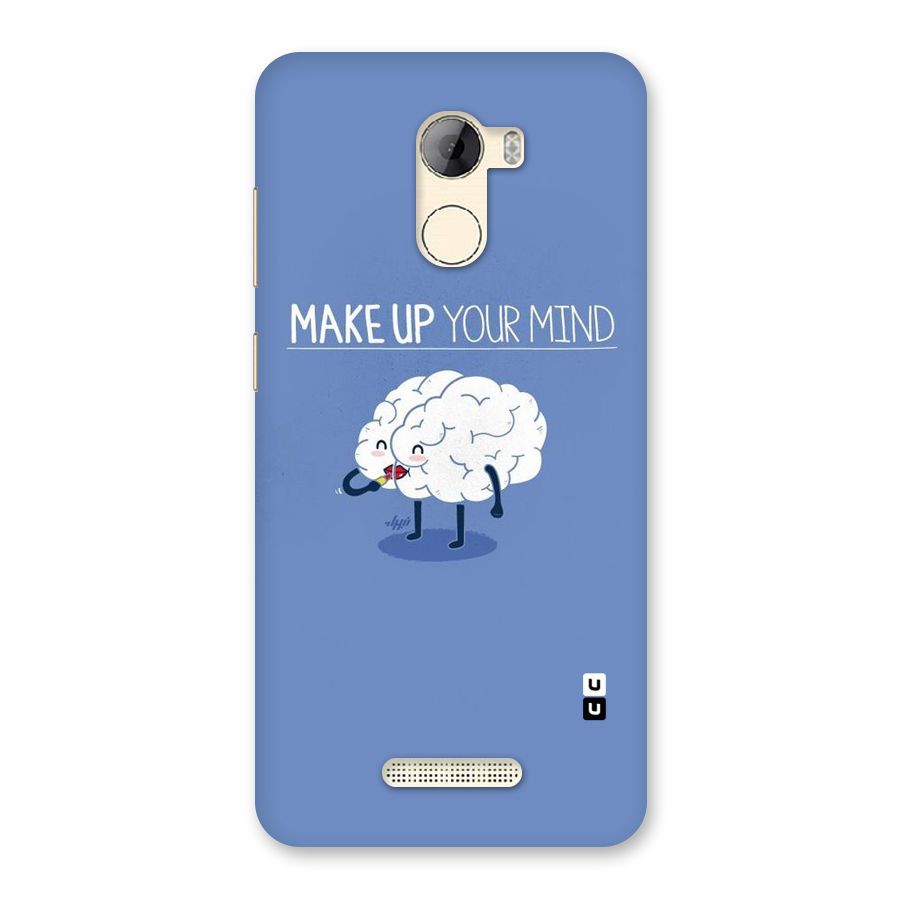 Makeup Your Mind Back Case for Gionee A1 LIte