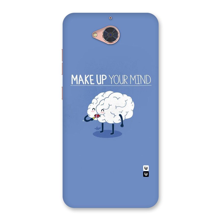 Makeup Your Mind Back Case for Gionee S6 Pro
