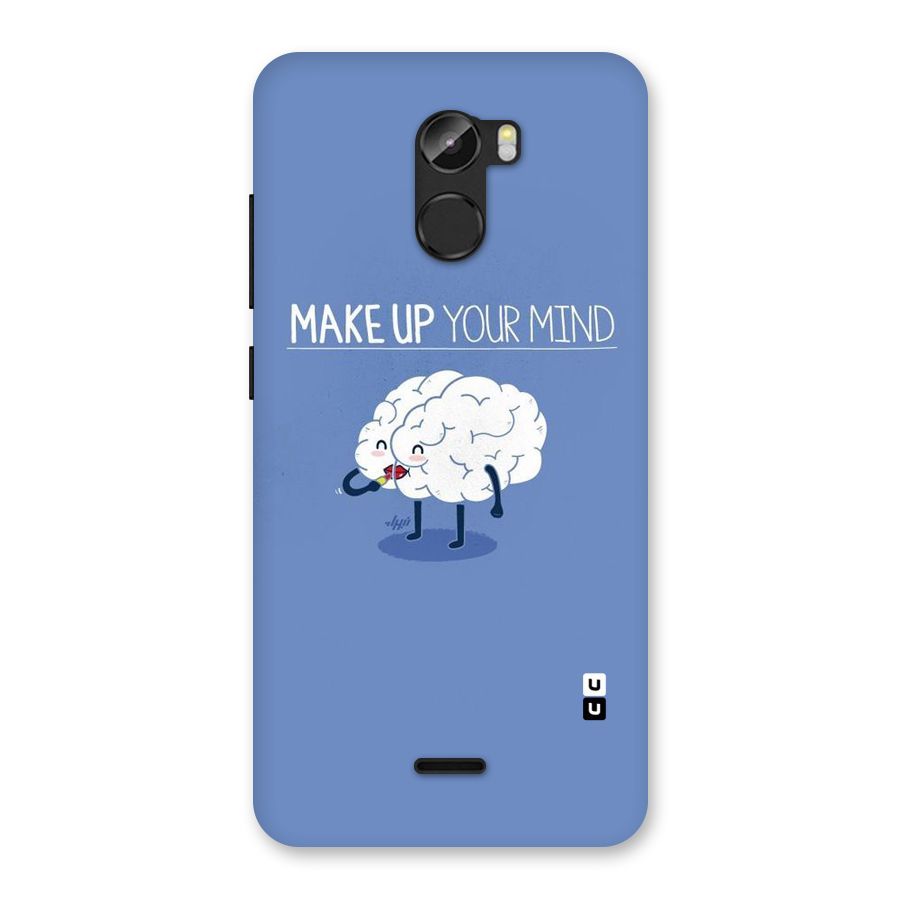 Makeup Your Mind Back Case for Gionee X1