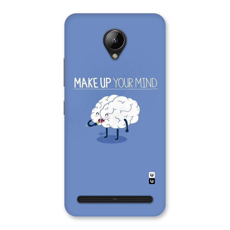 Makeup Your Mind Back Case for Lenovo C2