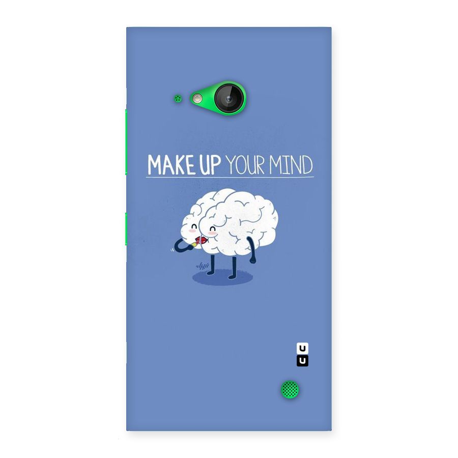 Makeup Your Mind Back Case for Lumia 730