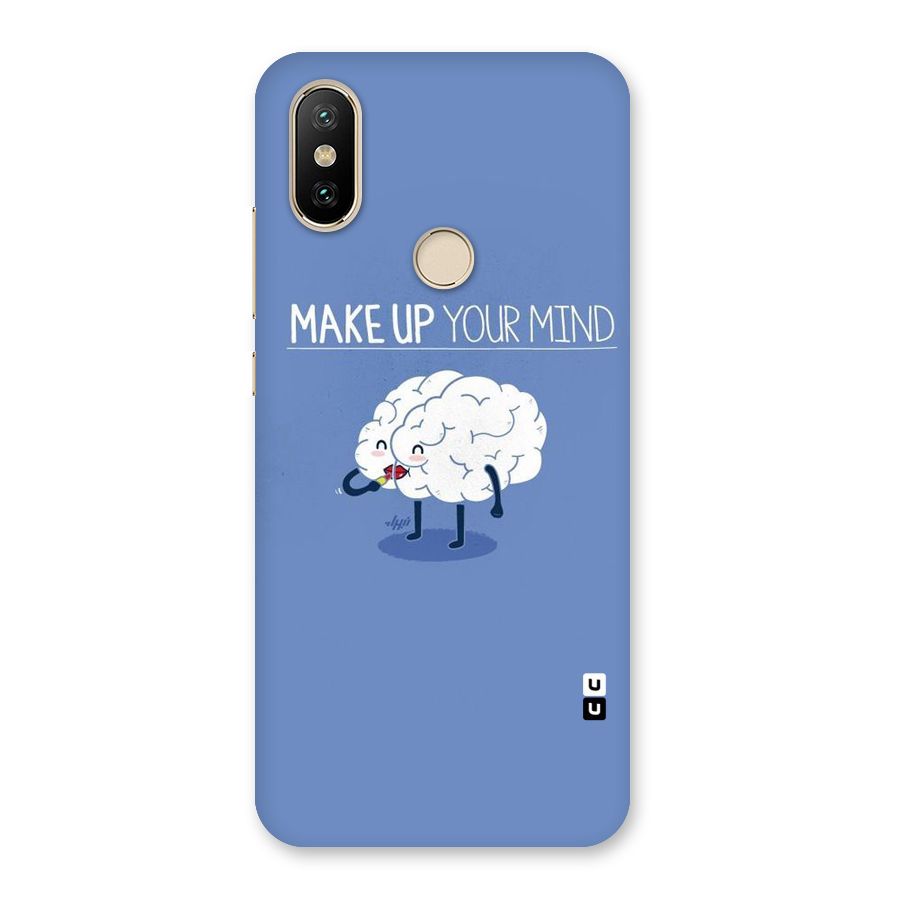 Makeup Your Mind Back Case for Mi A2
