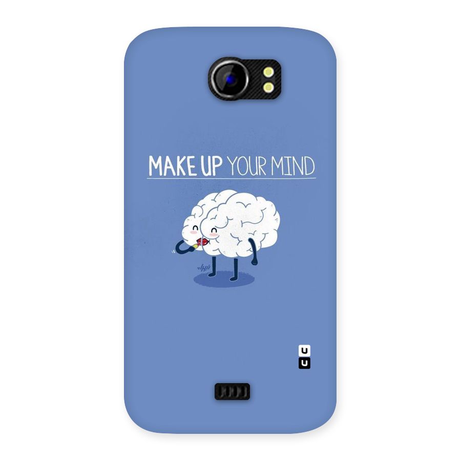 Makeup Your Mind Back Case for Micromax Canvas 2 A110