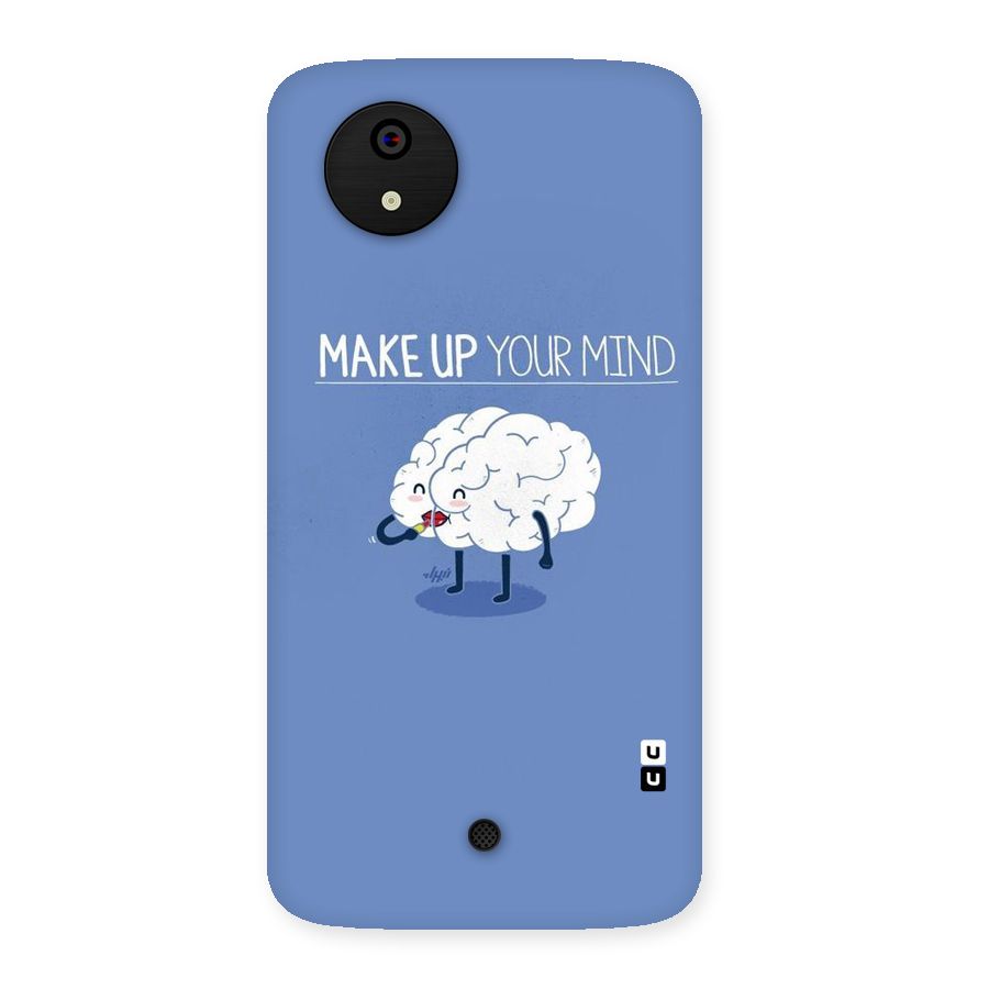 Makeup Your Mind Back Case for Micromax Canvas A1