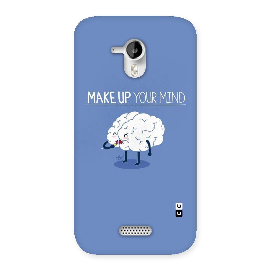 Makeup Your Mind Back Case for Micromax Canvas HD A116