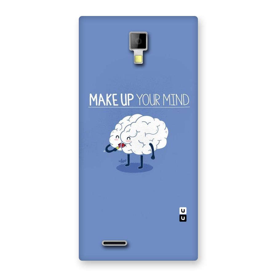 Makeup Your Mind Back Case for Micromax Canvas Xpress A99