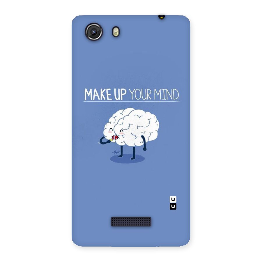 Makeup Your Mind Back Case for Micromax Unite 3