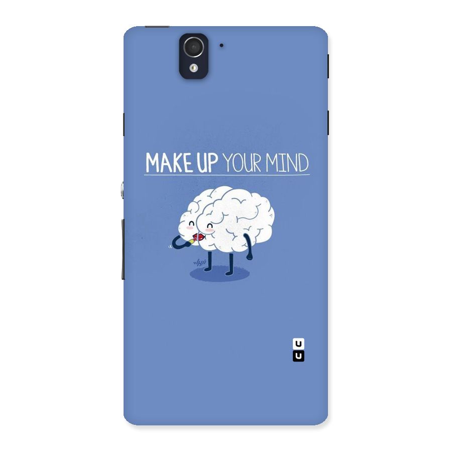 Makeup Your Mind Back Case for Sony Xperia Z