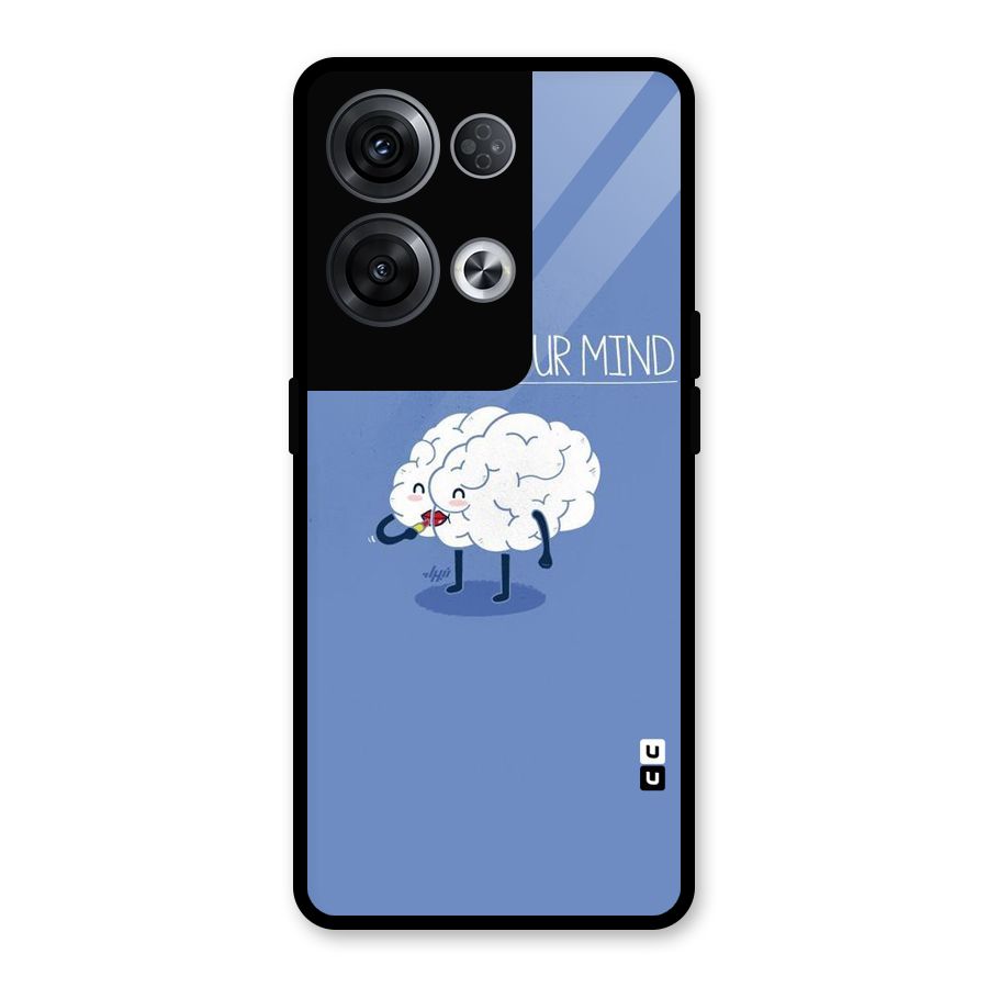 Makeup Your Mind Glass Back Case for Oppo Reno8 Pro 5G