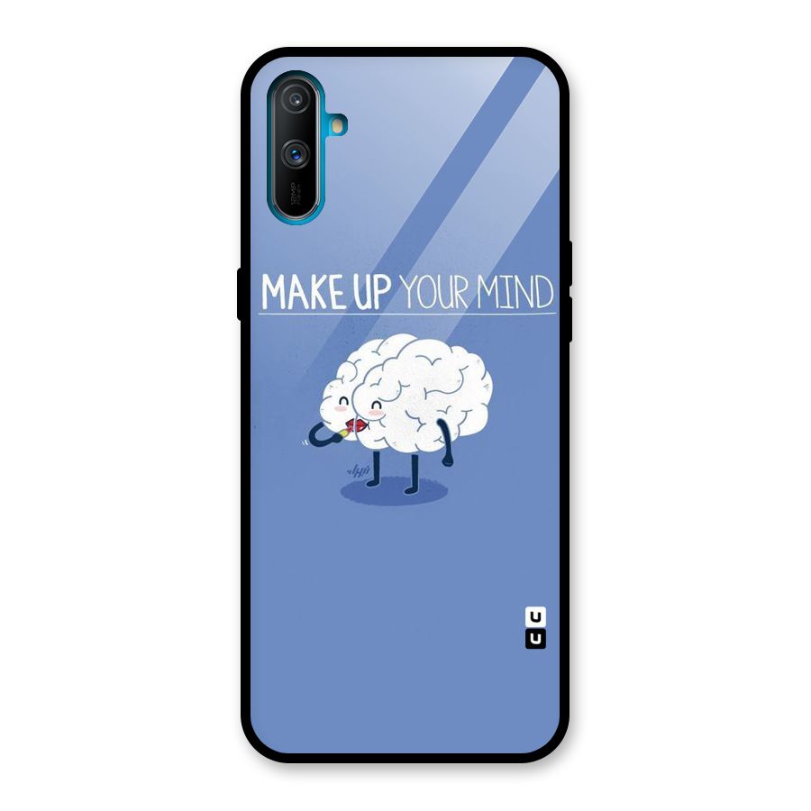 Makeup Your Mind Glass Back Case for Realme C3