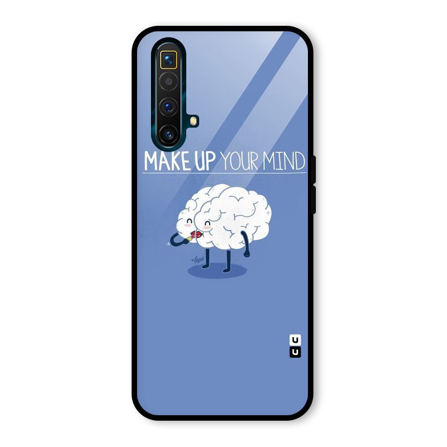 Makeup Your Mind Glass Back Case for Realme X3