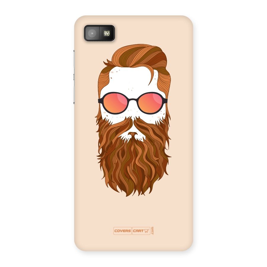 Man in Beard Back Case for Blackberry Z10