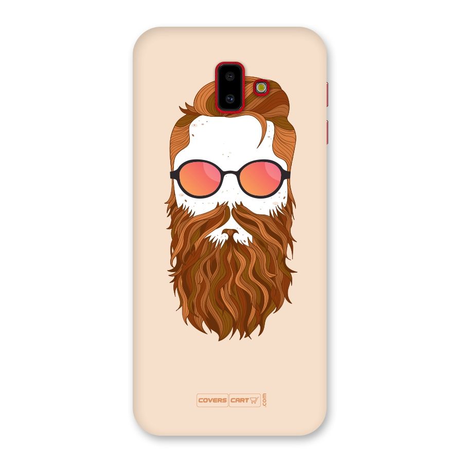 Man in Beard Back Case for Galaxy J6 Plus