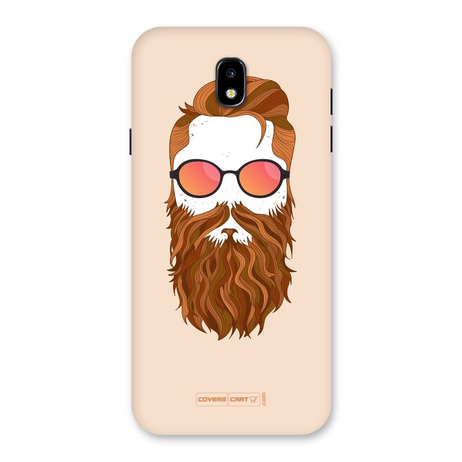 Man in Beard Back Case for Galaxy J7 Pro