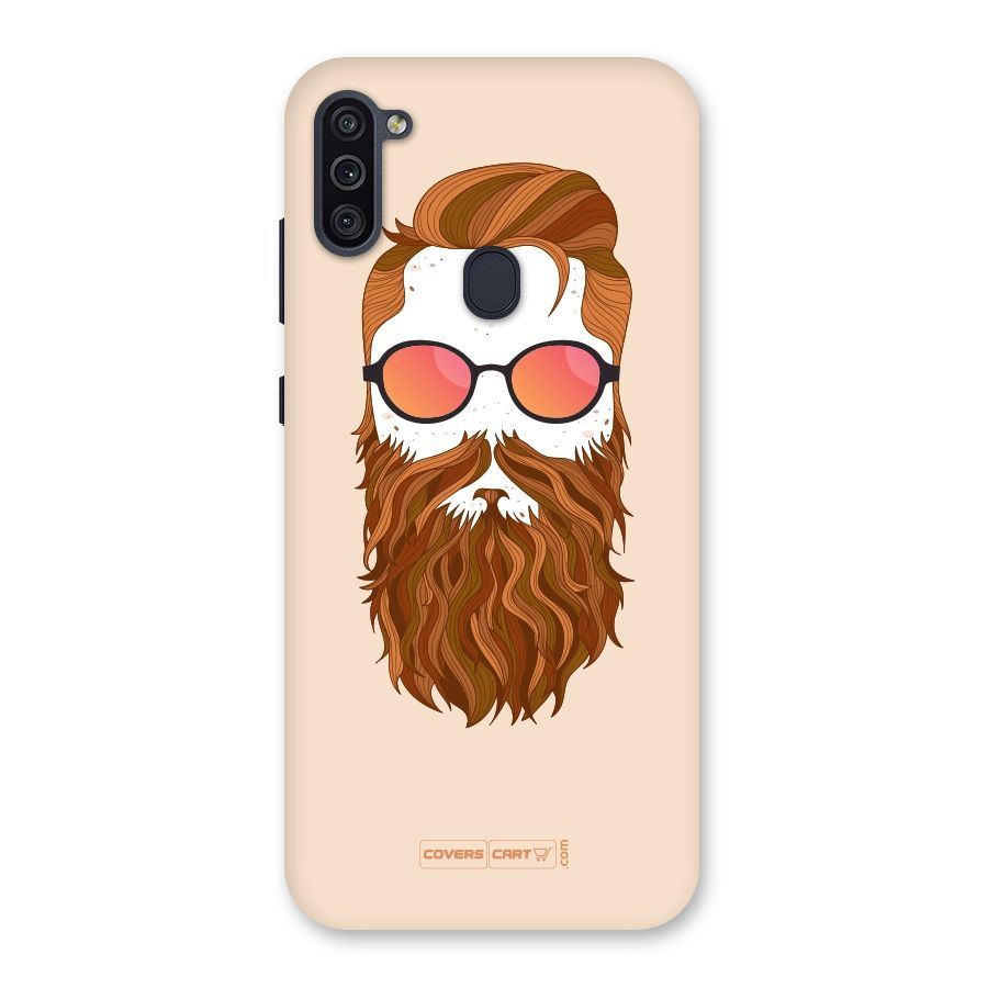 Man in Beard Back Case for Galaxy M11