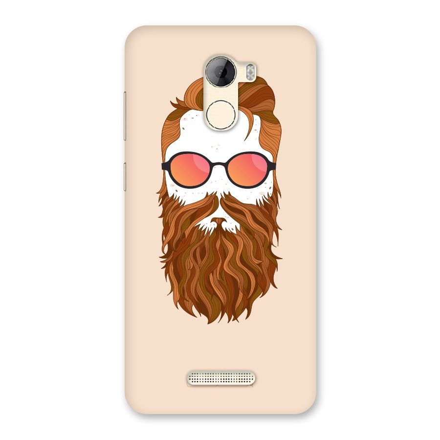 Man in Beard Back Case for Gionee A1 LIte