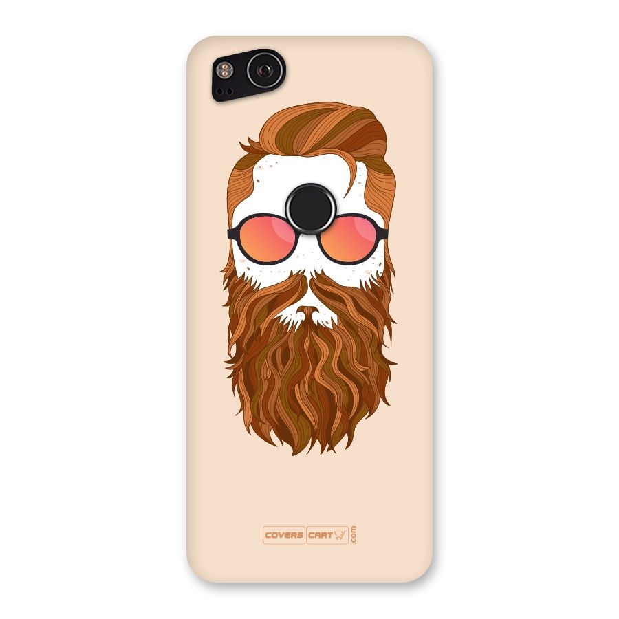 Man in Beard Back Case for Google Pixel 2