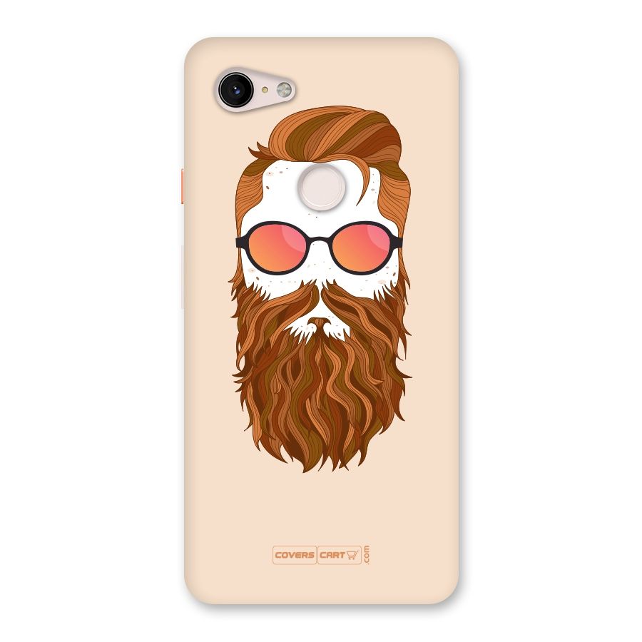 Man in Beard Back Case for Google Pixel 3 XL
