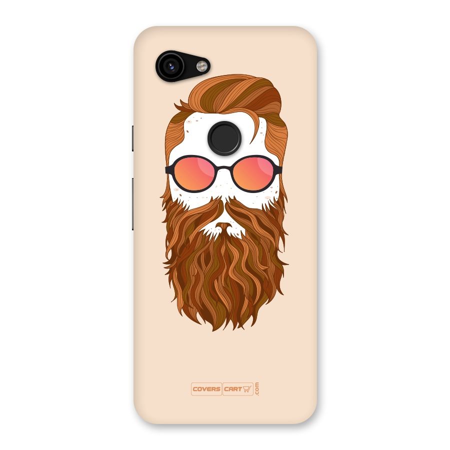 Man in Beard Back Case for Google Pixel 3a