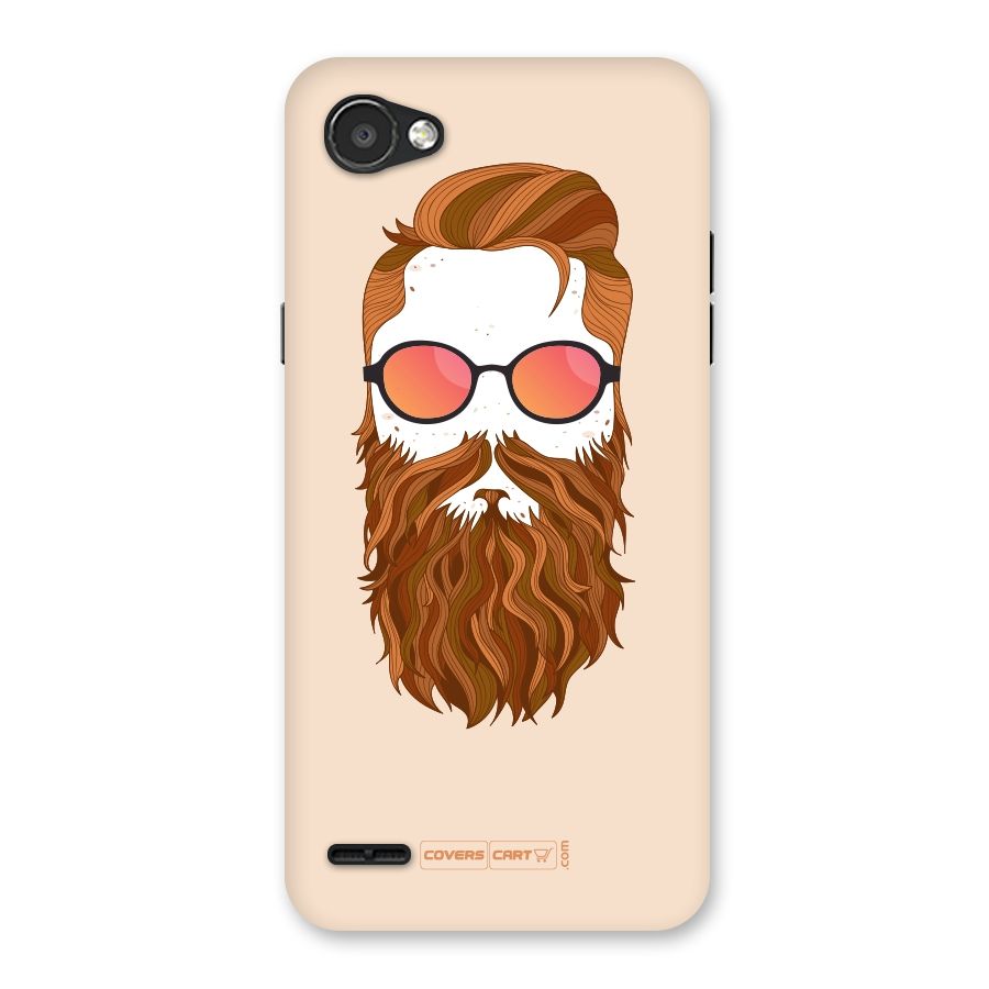 Man in Beard Back Case for LG Q6