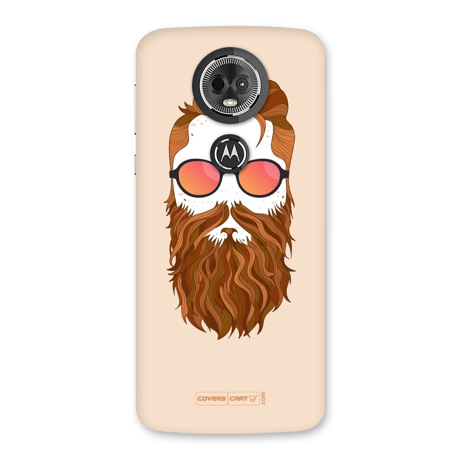 Man in Beard Back Case for Moto E5 Plus
