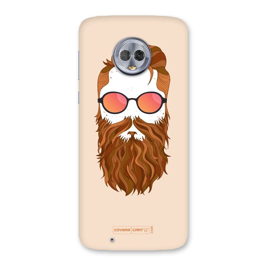 Man in Beard Back Case for Moto G6