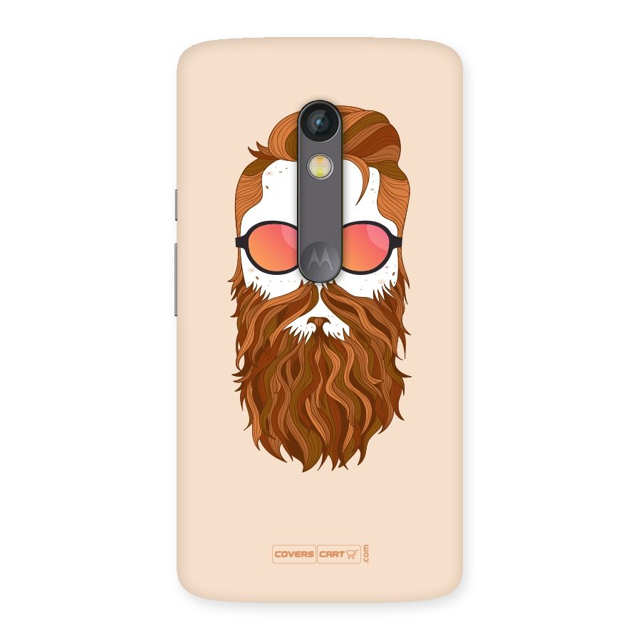 Man in Beard Back Case for Moto X Play