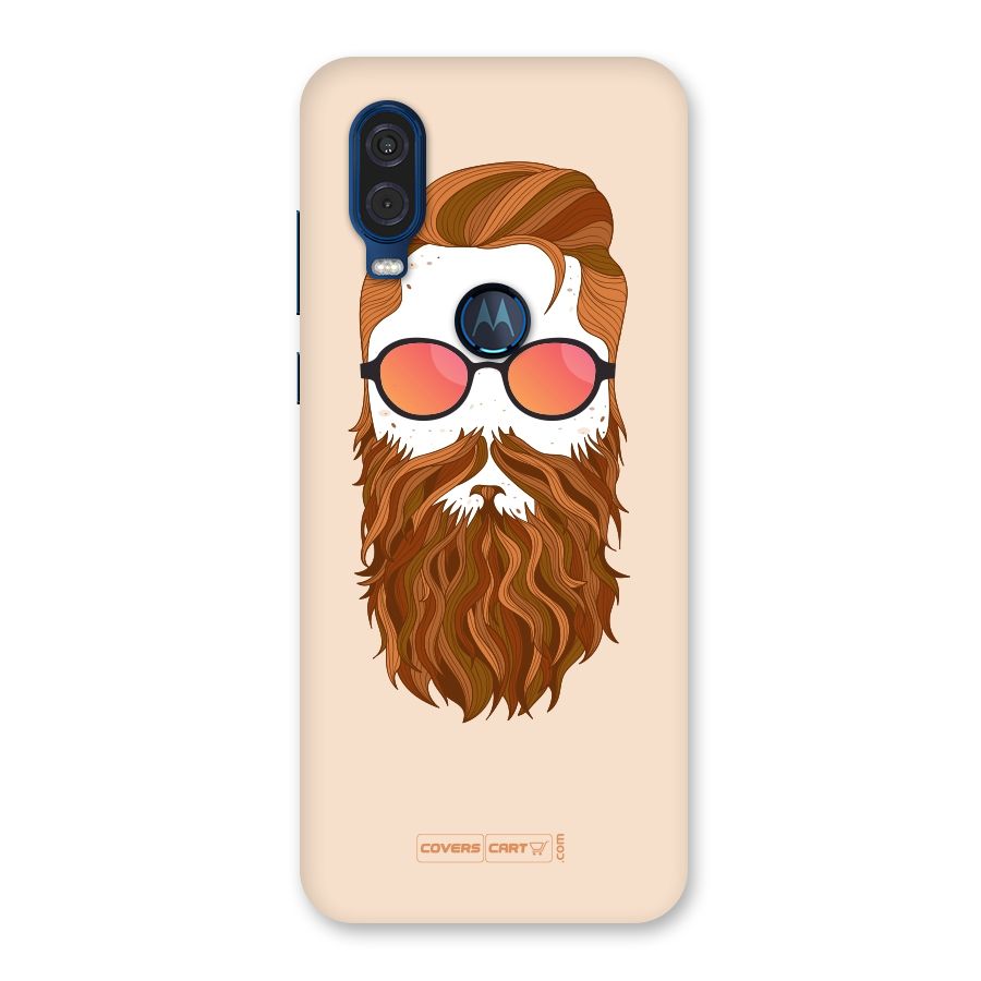Man in Beard Back Case for Motorola One Vision
