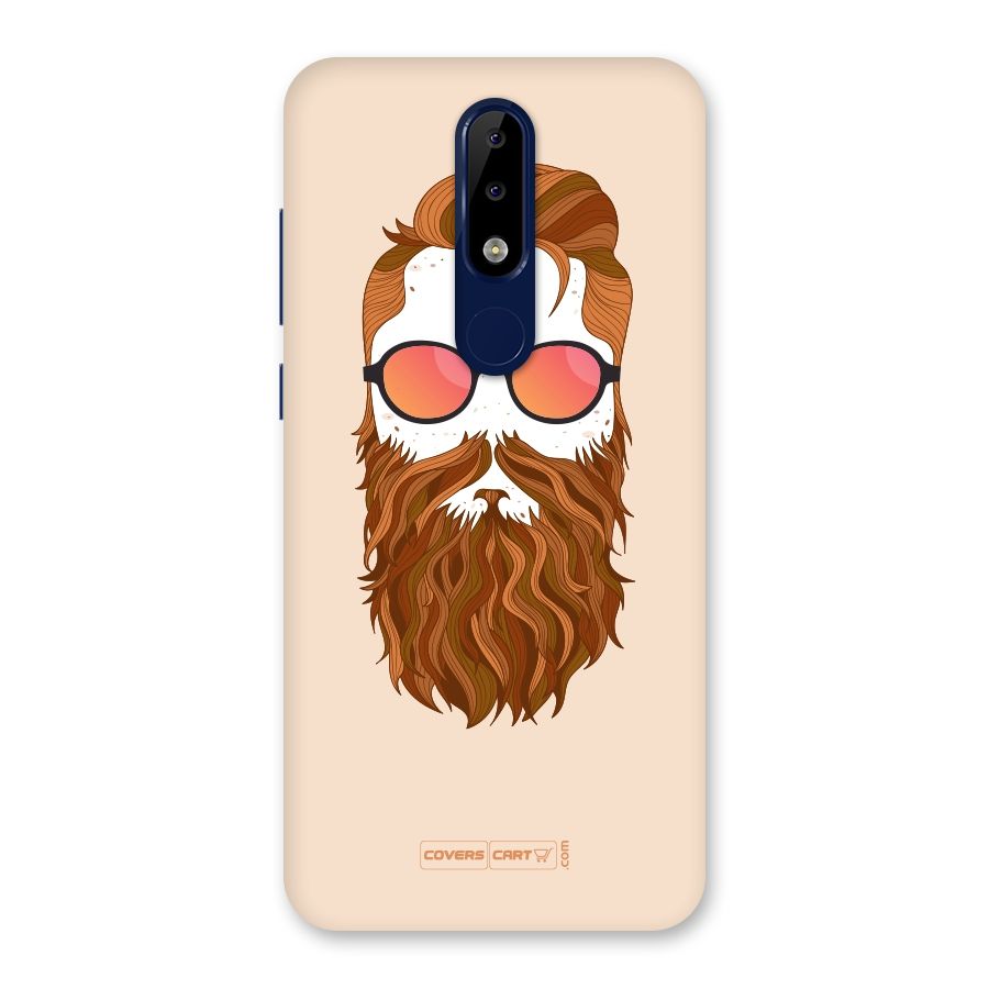 Man in Beard Back Case for Nokia 5.1 Plus