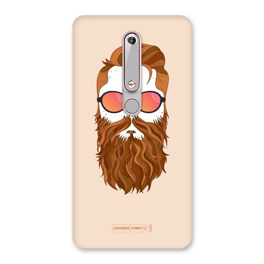 Man in Beard Back Case for Nokia 6.1