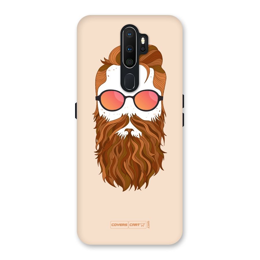 Man in Beard Back Case for Oppo A5 (2020)