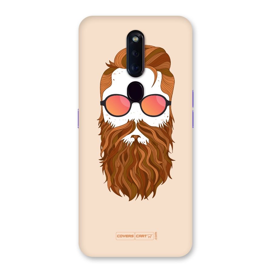 Man in Beard Back Case for Oppo F11 Pro