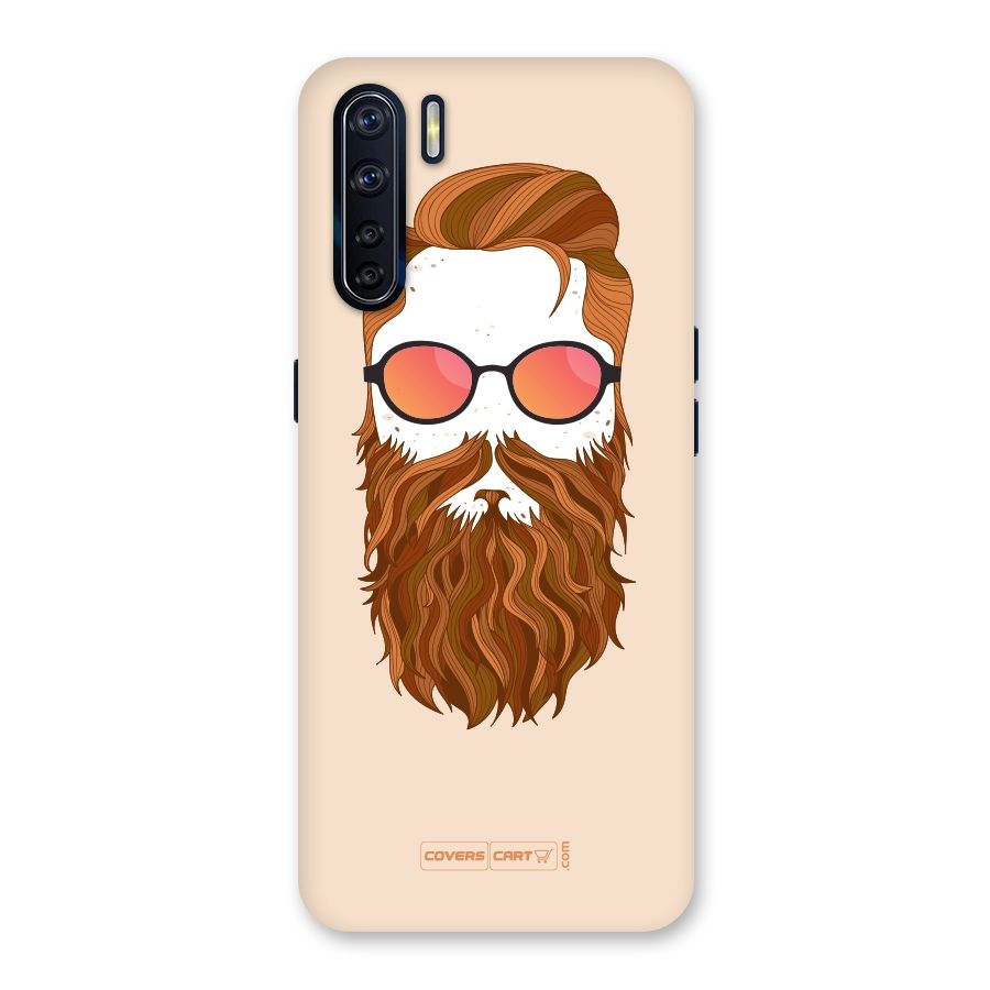 Man in Beard Back Case for Oppo F15
