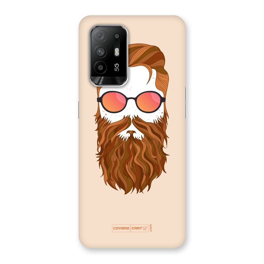 Man in Beard Back Case for Oppo F19 Pro Plus 5G