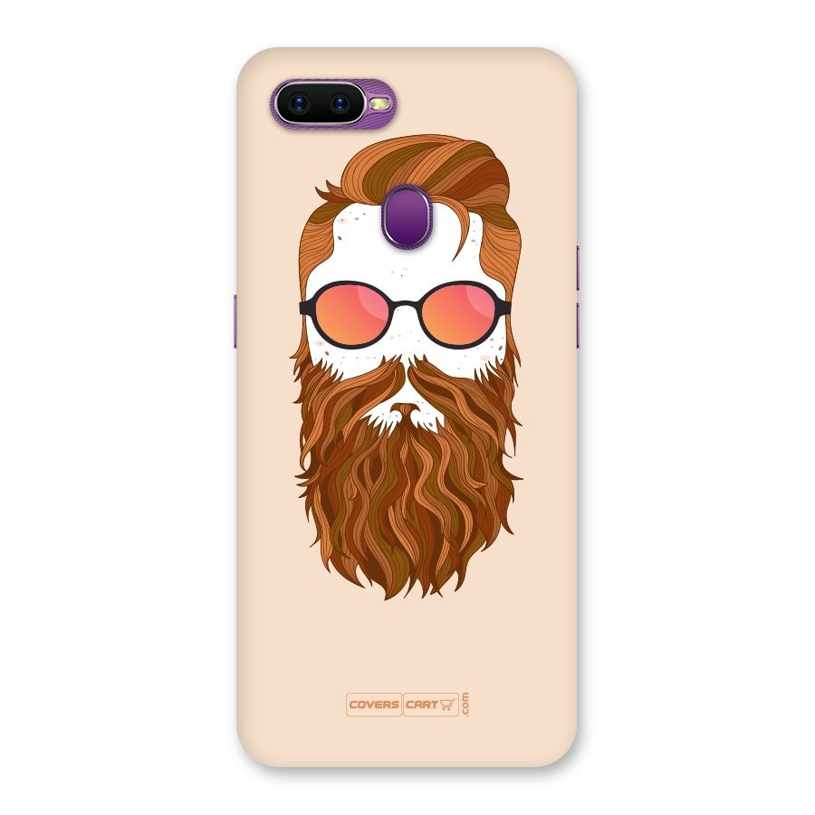 Man in Beard Back Case for Oppo F9