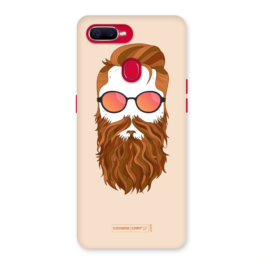 Man in Beard Back Case for Oppo F9 Pro