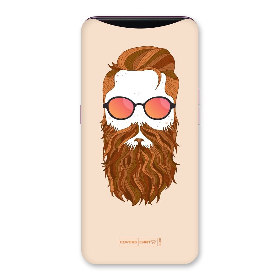 Man in Beard Back Case for Oppo Find X
